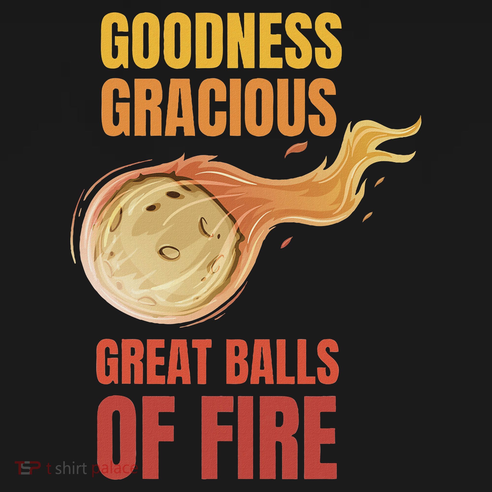 Great Balls Of Fire Funny Flaming Meteor Comet Asteroid Women's Hoodie