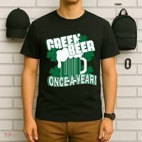 Green Beer Once A Year St Patrick's Day T-Shirt thumb 6