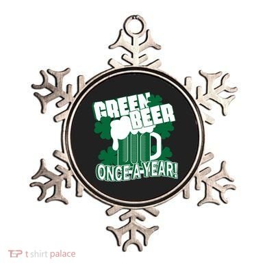 Green Beer Once A Year St Patrick's Day Ornament