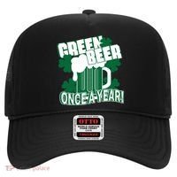 Green Beer Once A Year St Patrick's Day Hat thumb 0