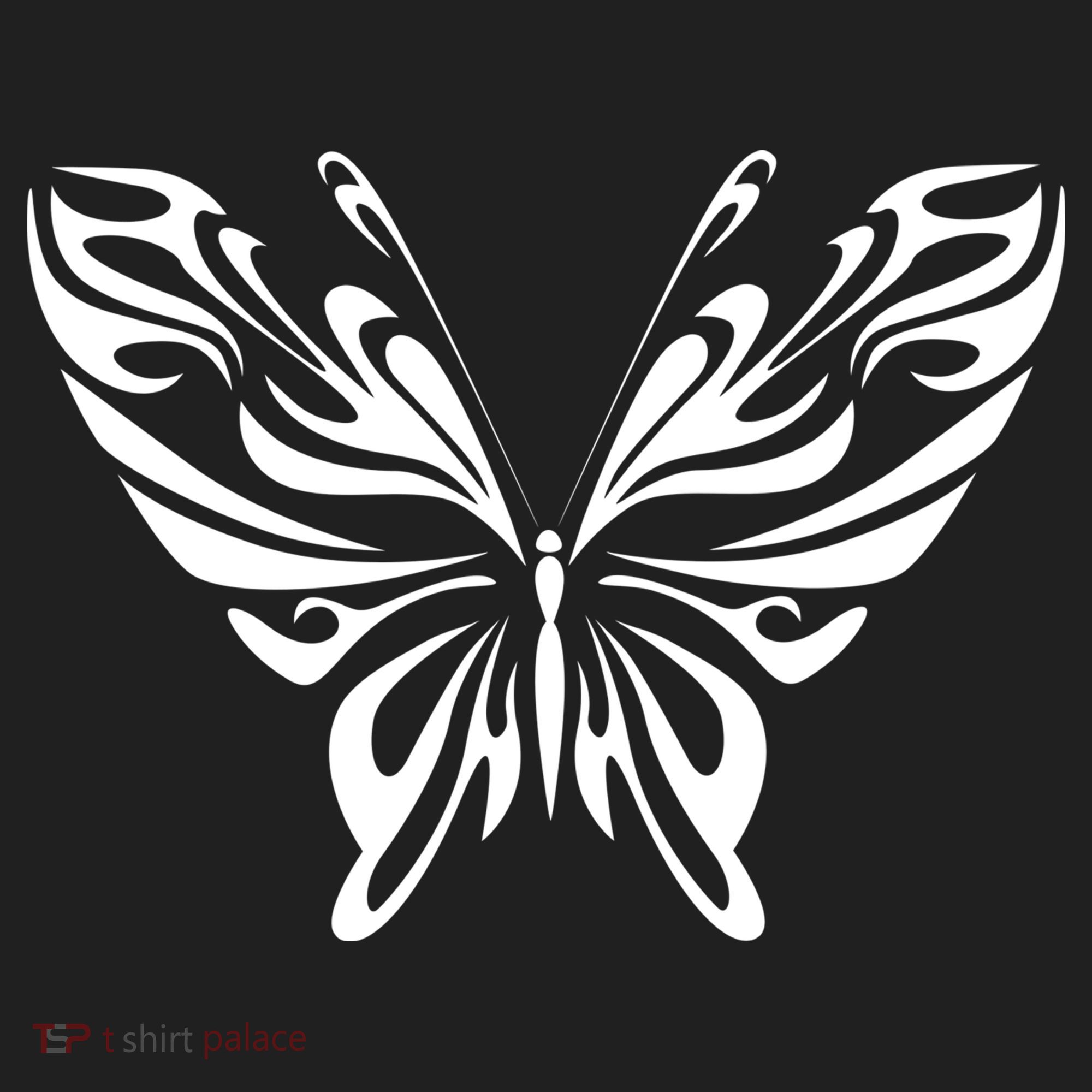 Grunge Butterfly Pattern Women's Sweatshirt