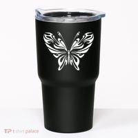 Grunge Butterfly Pattern Tumbler thumb 0