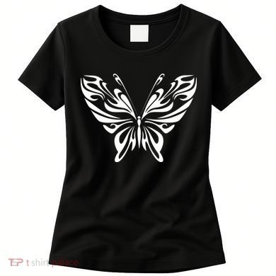 Grunge Butterfly Pattern Women's T-Shirt