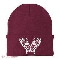 Grunge Butterfly Pattern Beanie thumb 0