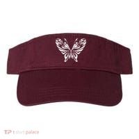 Grunge Butterfly Pattern Visor thumb 0