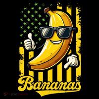 Graphic Bananas Proud Name Retro American Flag Bananas Lover Coffee Mug thumb 5