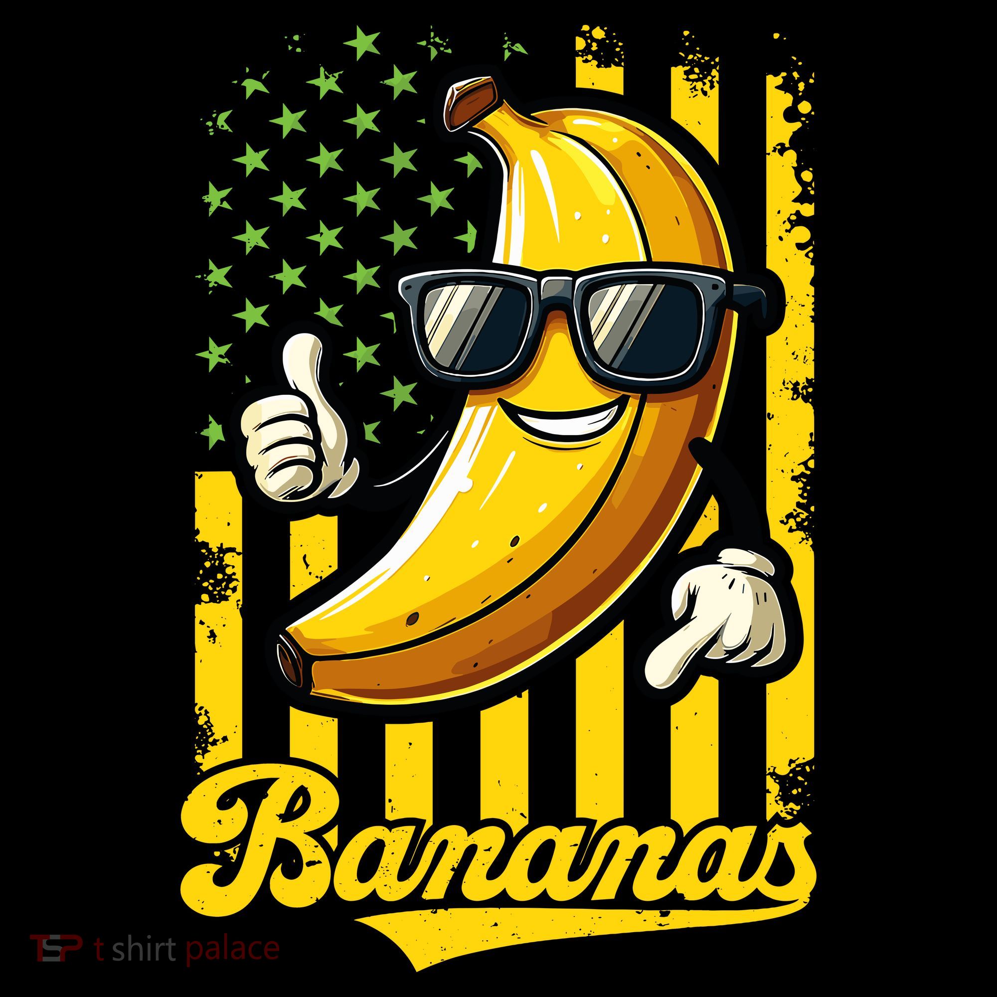 Graphic Bananas Proud Name Retro American Flag Bananas Lover Coffee Mug