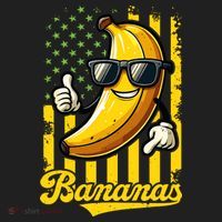 Graphic Bananas Proud Name Retro American Flag Bananas Lover Hat thumb 2