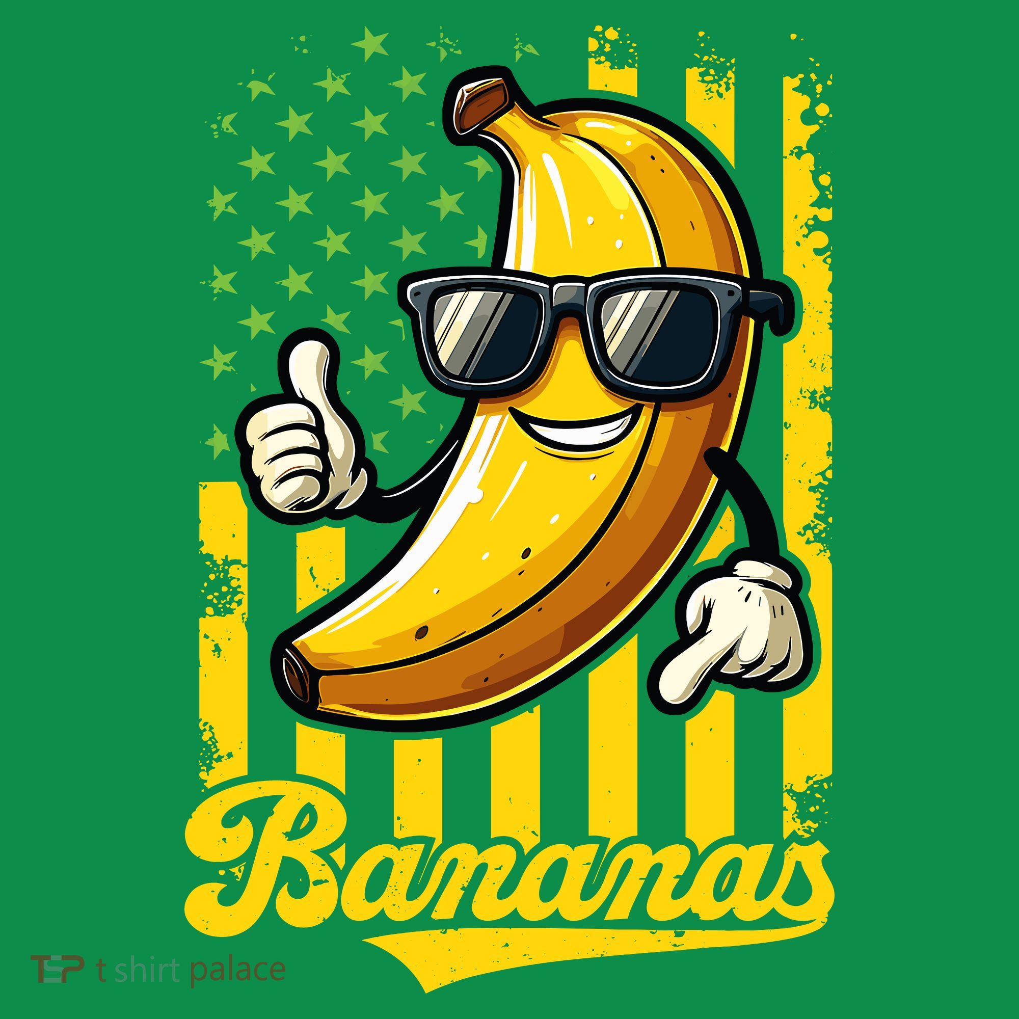 Graphic Bananas Proud Name Retro American Flag Bananas Lover Sweatshirt