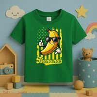 Graphic Bananas Proud Name Retro American Flag Bananas Lover Toddler T-Shirt thumb 3
