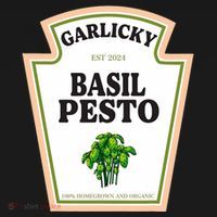Garlicky Basil Pesto Condiment Costume Party Matching T-Shirt thumb 7
