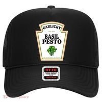 Garlicky Basil Pesto Condiment Costume Party Matching Hat thumb 0