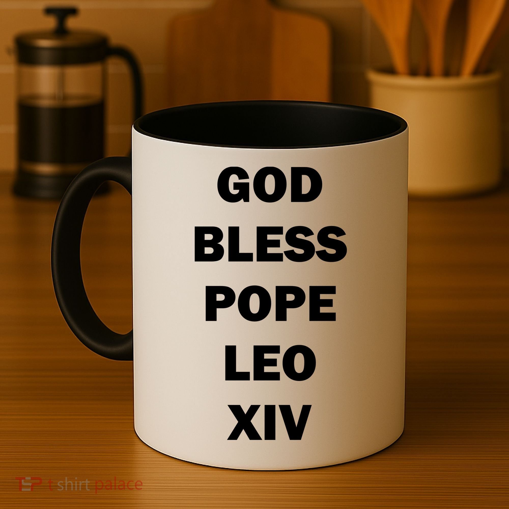 God Bless Pope Leo XIV Coffee Mug