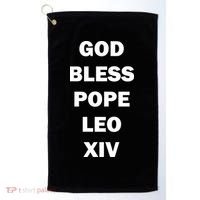 God Bless Pope Leo XIV Golf Towel thumb 0
