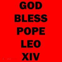 God Bless Pope Leo XIV Santa Hat thumb 1