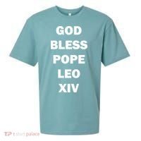 God Bless Pope Leo XIV Sueded Cloud Jersey T-Shirt thumb 0
