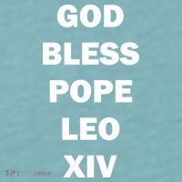 God Bless Pope Leo XIV Sueded Cloud Jersey T-Shirt thumb 2
