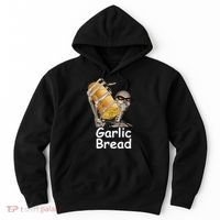 Garlic Bread Skeleton Funny Tees Hoodie thumb 0
