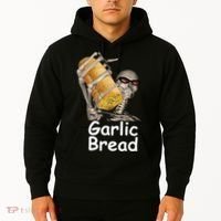 Garlic Bread Skeleton Funny Tees Hoodie thumb 2