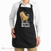 Garlic Bread Skeleton Funny Tees Apron thumb 2