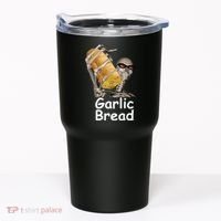 Garlic Bread Skeleton Funny Tees Tumbler thumb 0