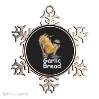 Garlic Bread Skeleton Funny Tees Ornament thumb 0