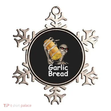 Garlic Bread Skeleton Funny Tees Ornament