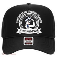 Guillain Barre Syndrome Warrior Gift Blue Ribbon Awareness Gift Hat thumb 0