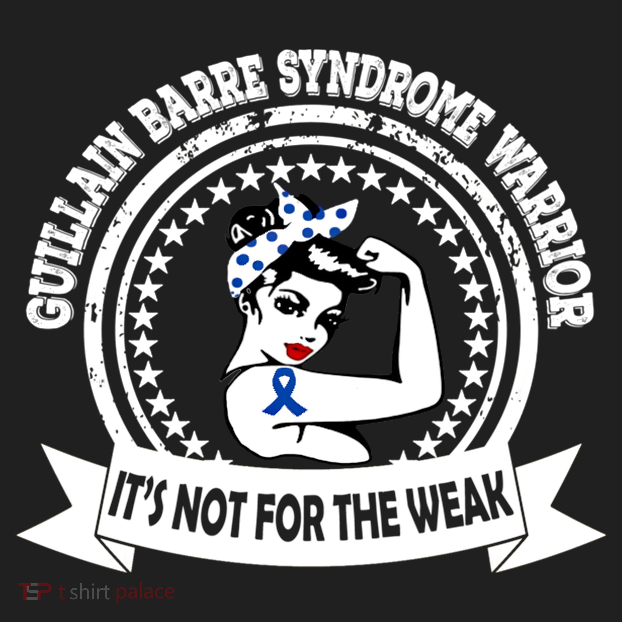 Guillain Barre Syndrome Warrior Gift Blue Ribbon Awareness Gift Hat