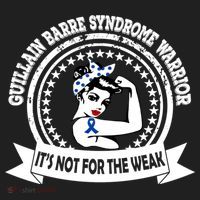 Guillain Barre Syndrome Warrior Gift Blue Ribbon Awareness Gift Golf Towel thumb 3