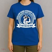 Guillain Barre Syndrome Warrior Gift Blue Ribbon Awareness Gift T-Shirt thumb 4