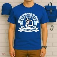 Guillain Barre Syndrome Warrior Gift Blue Ribbon Awareness Gift T-Shirt thumb 6