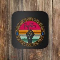 Guillain Barre Syndrome Awareness Fighter Warrior Coaster thumb 0
