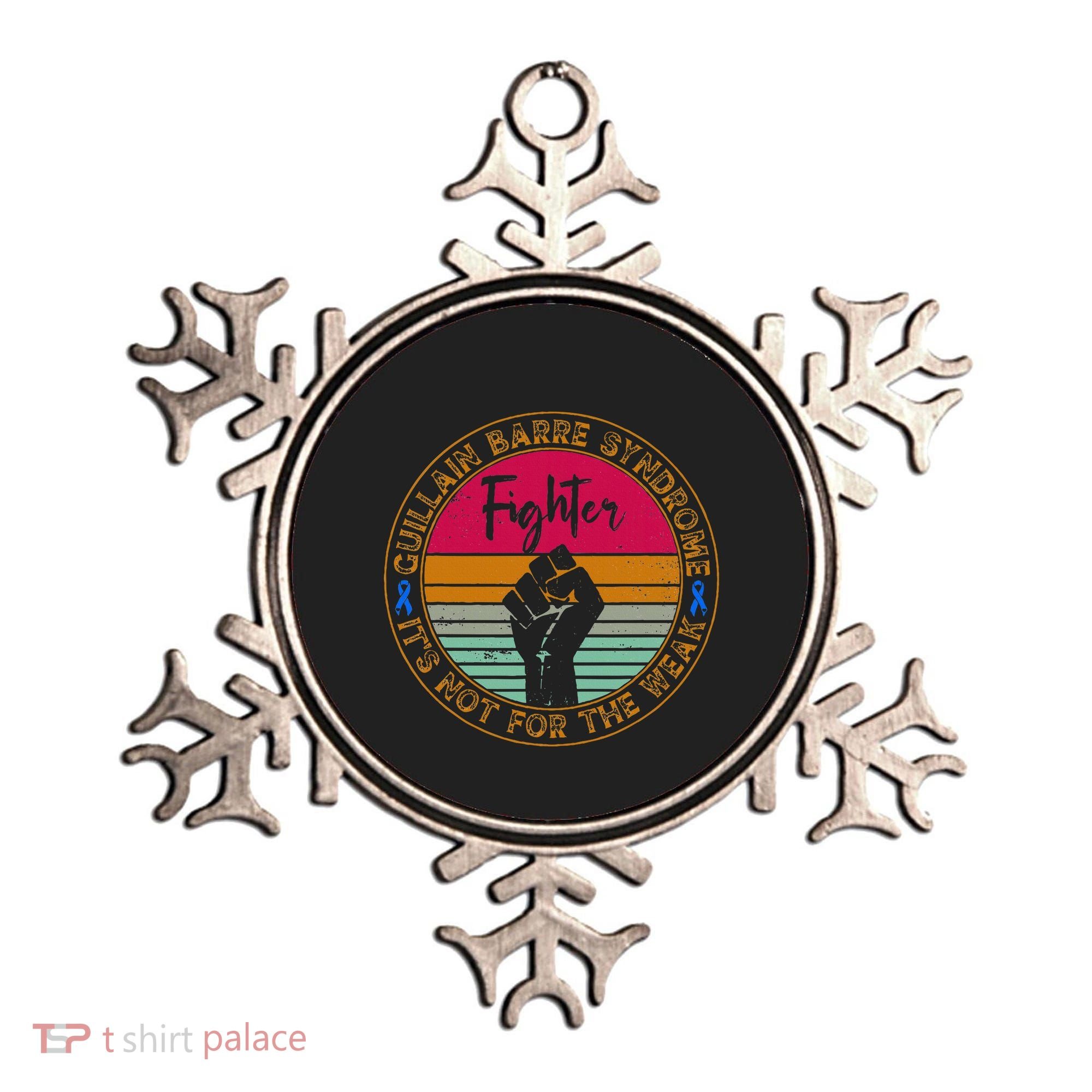 Guillain Barre Syndrome Awareness Fighter Warrior Ornament