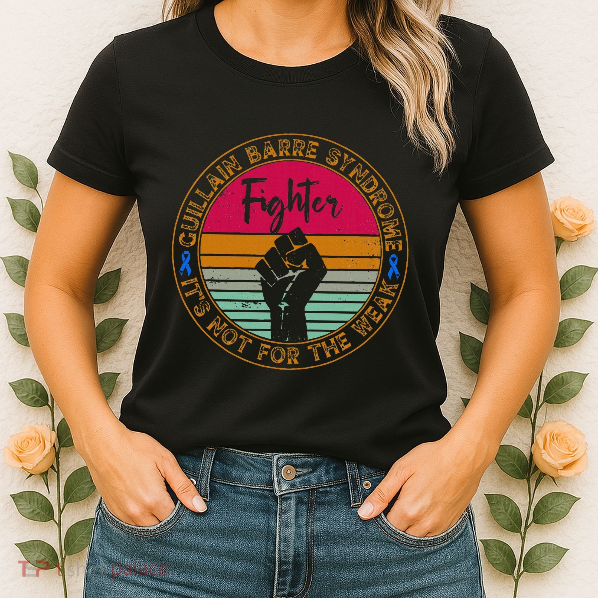 Guillain Barre Syndrome Awareness Fighter Warrior Women's T-Shirt