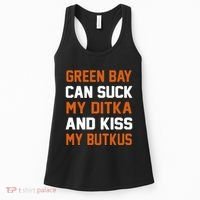 Green Bay Sucks Butkus Chicago Football Team Women's Tank Top thumb 0