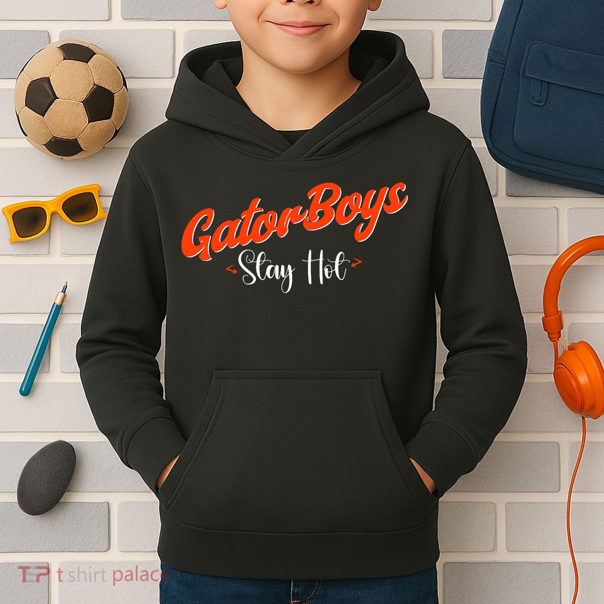 Gator Boy.s Stay Hot Kids Hoodie