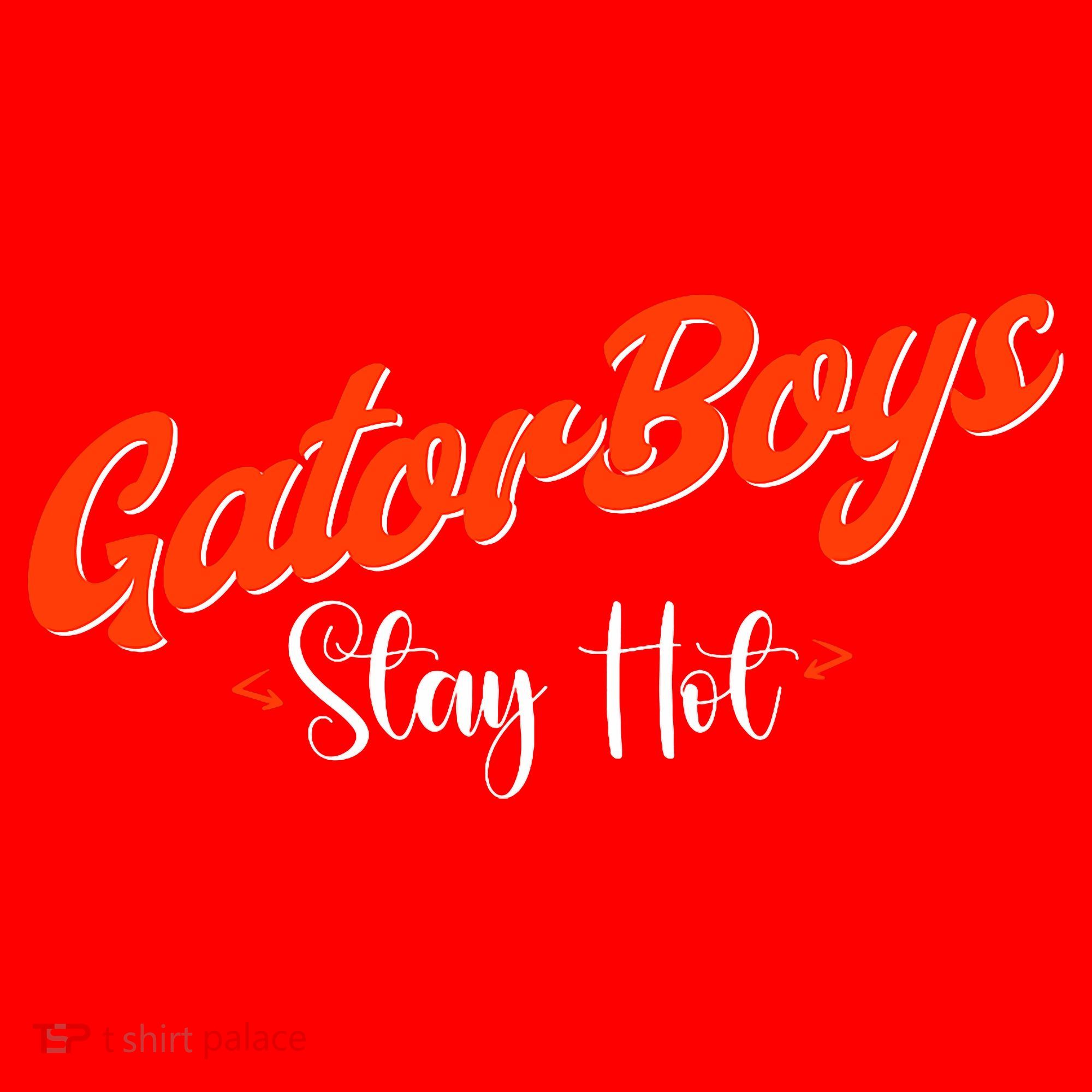 Gator Boy.s Stay Hot Santa Hat