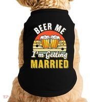 Groom Bachelor Supplies Party Wedding Doggie Tank thumb 0