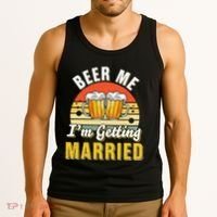 Groom Bachelor Supplies Party Wedding Tank Top thumb 3