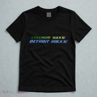 Green Bay Sucks Detroit Rocks T-Shirt thumb 5
