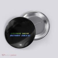 Green Bay Sucks Detroit Rocks Button thumb 0