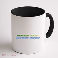 Green Bay Sucks Detroit Rocks Coffee Mug thumb 1