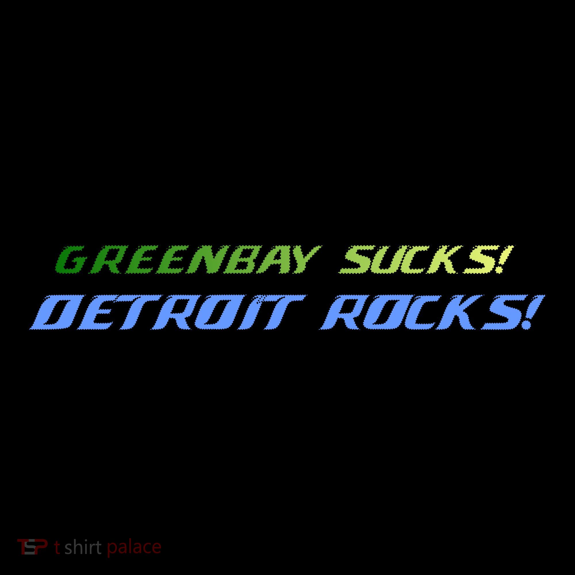Green Bay Sucks Detroit Rocks Coffee Mug