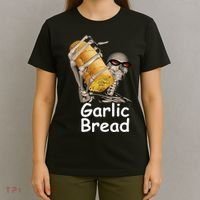 Garlic Bread Skeleton T-Shirt thumb 4