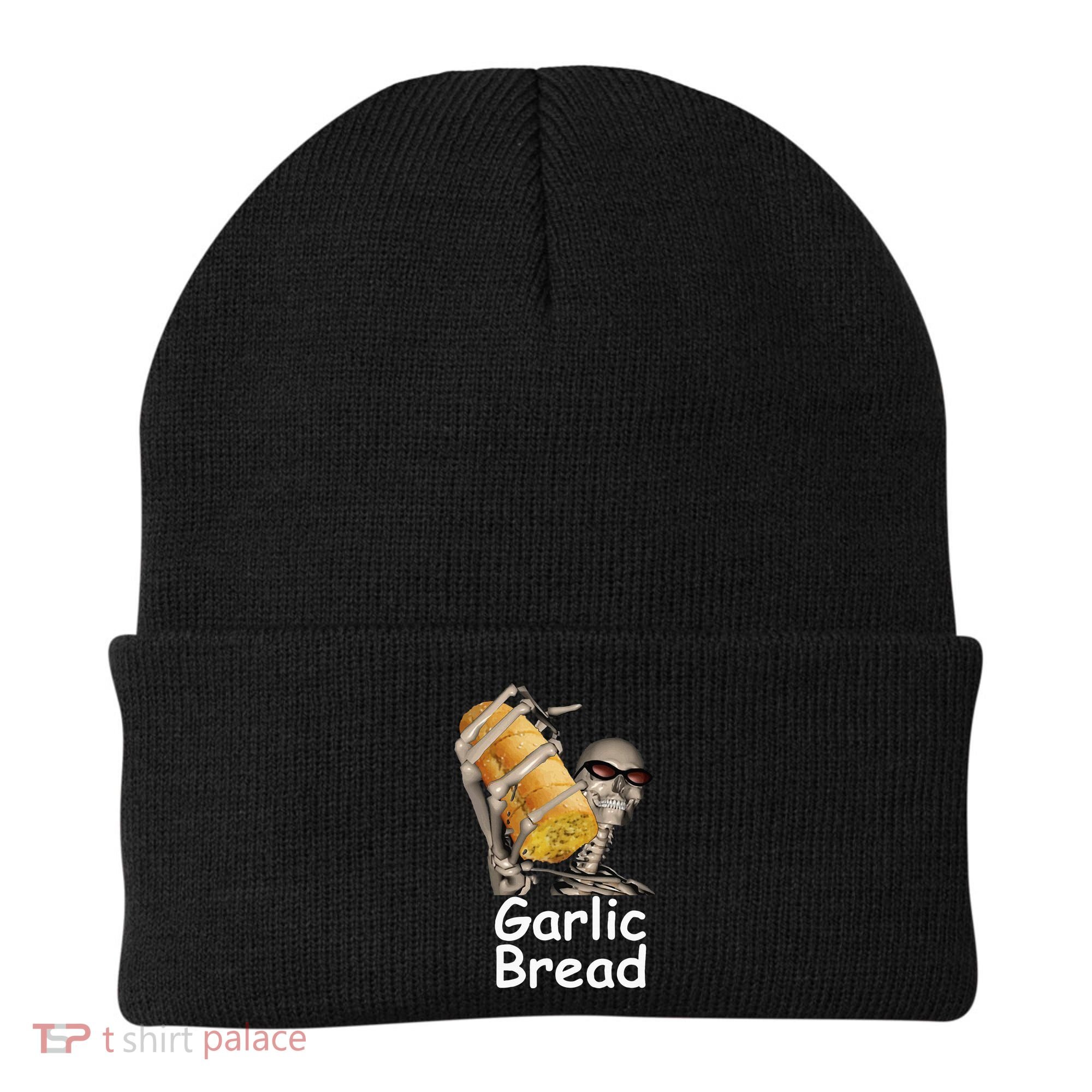 Garlic Bread Skeleton Beanie