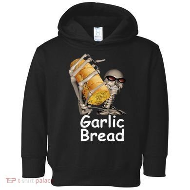 Garlic Bread Skeleton Toddler Hoodie