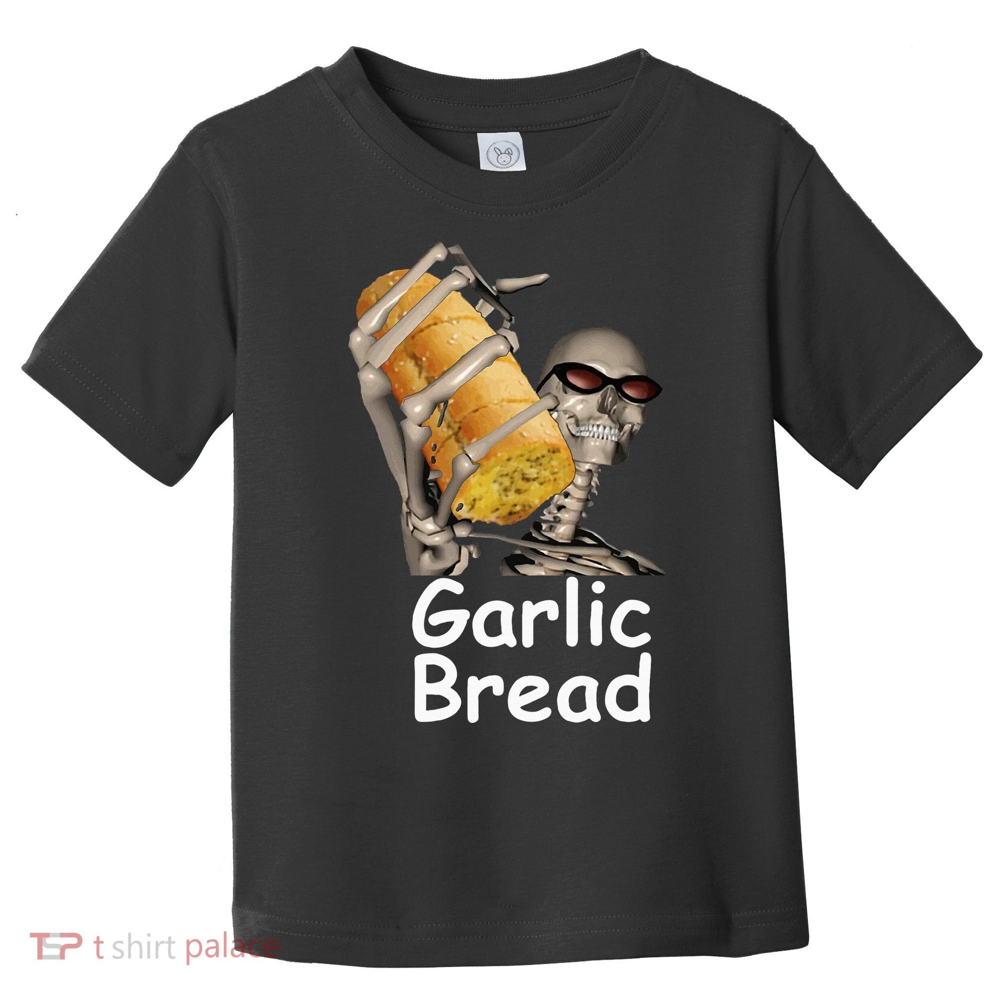 Garlic Bread Skeleton Toddler T-Shirt