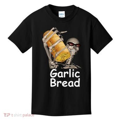 Garlic Bread Skeleton Kids T-Shirt