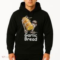 Garlic Bread Skeleton Funny Hoodie thumb 2